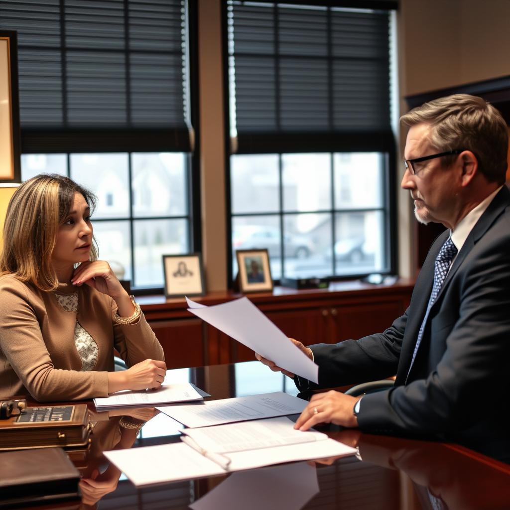 How is child custody decided in Rockingham County