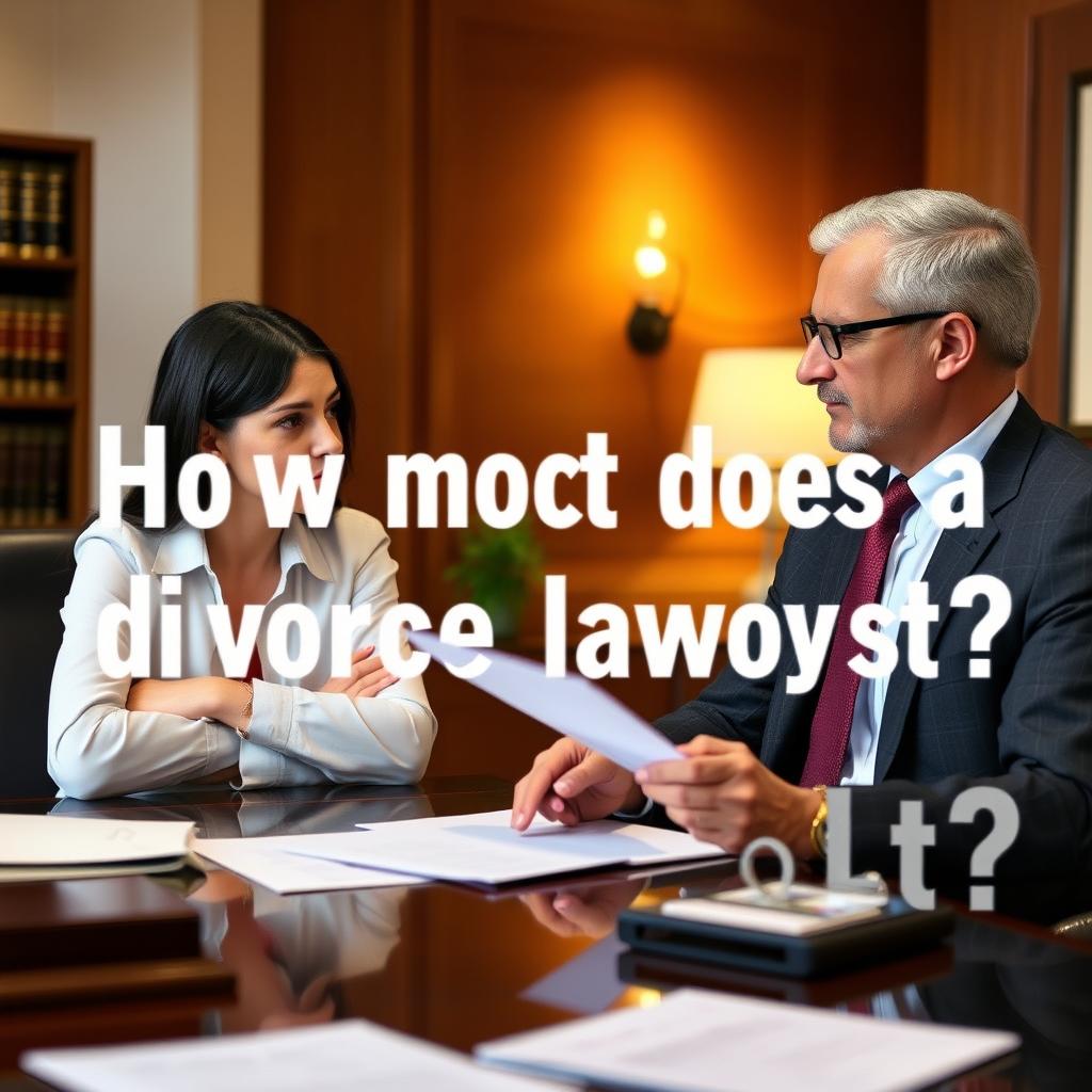 How much does a divorce lawyer cost in Bloomingdale